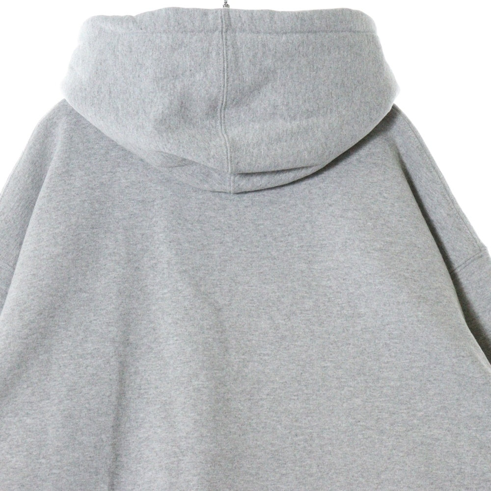 SUPREME(シュプリーム) 23AW Small Box Drawcord Hooded Sweatshirt スモールボックスロゴ スウェット プルオーバーパーカー フーディ グレー