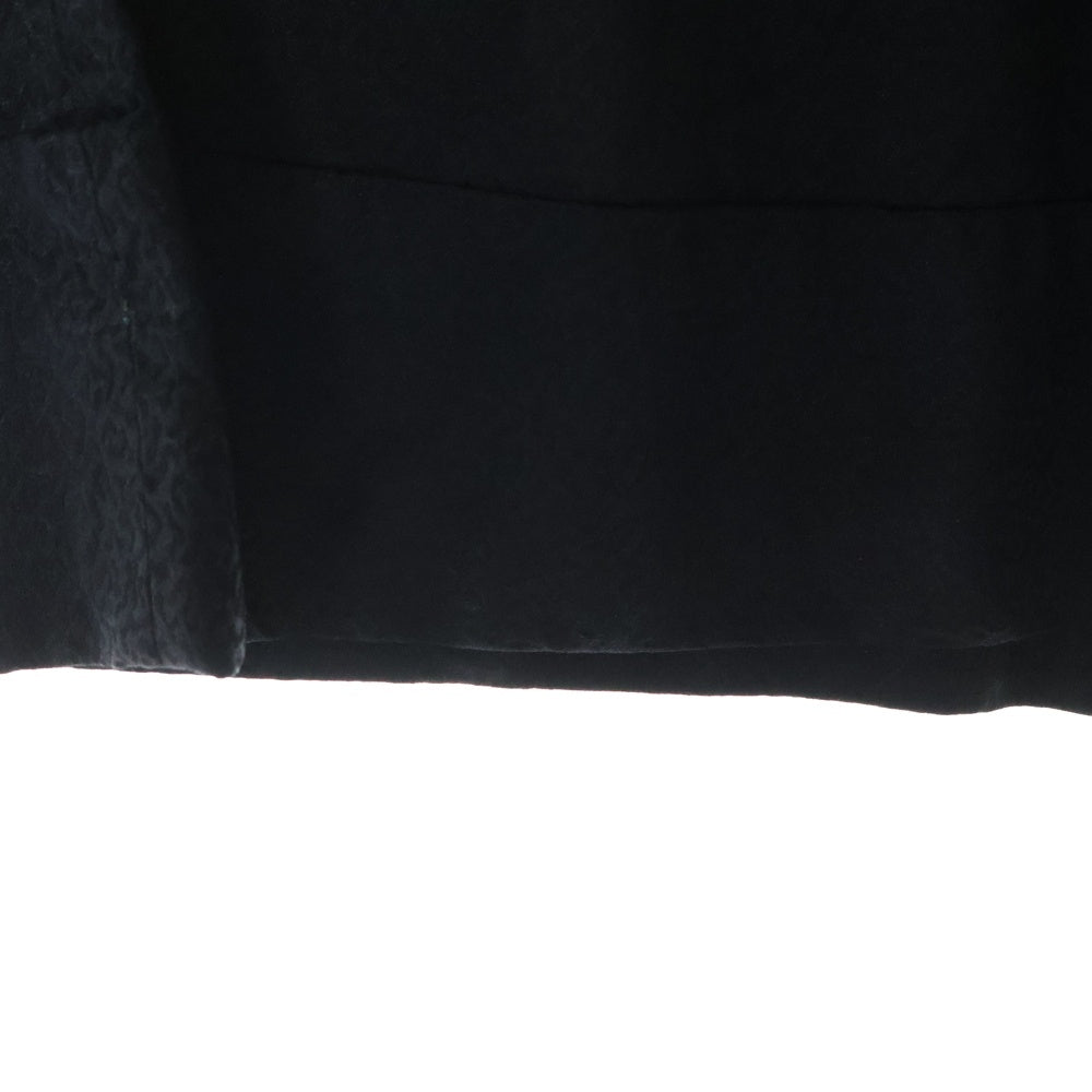 COMME des GARCONS HOMME PLUS(コムデギャルソンオムプリュス)19AW 総柄 2タックショーツ ハーフパンツ ブラック PD-P049