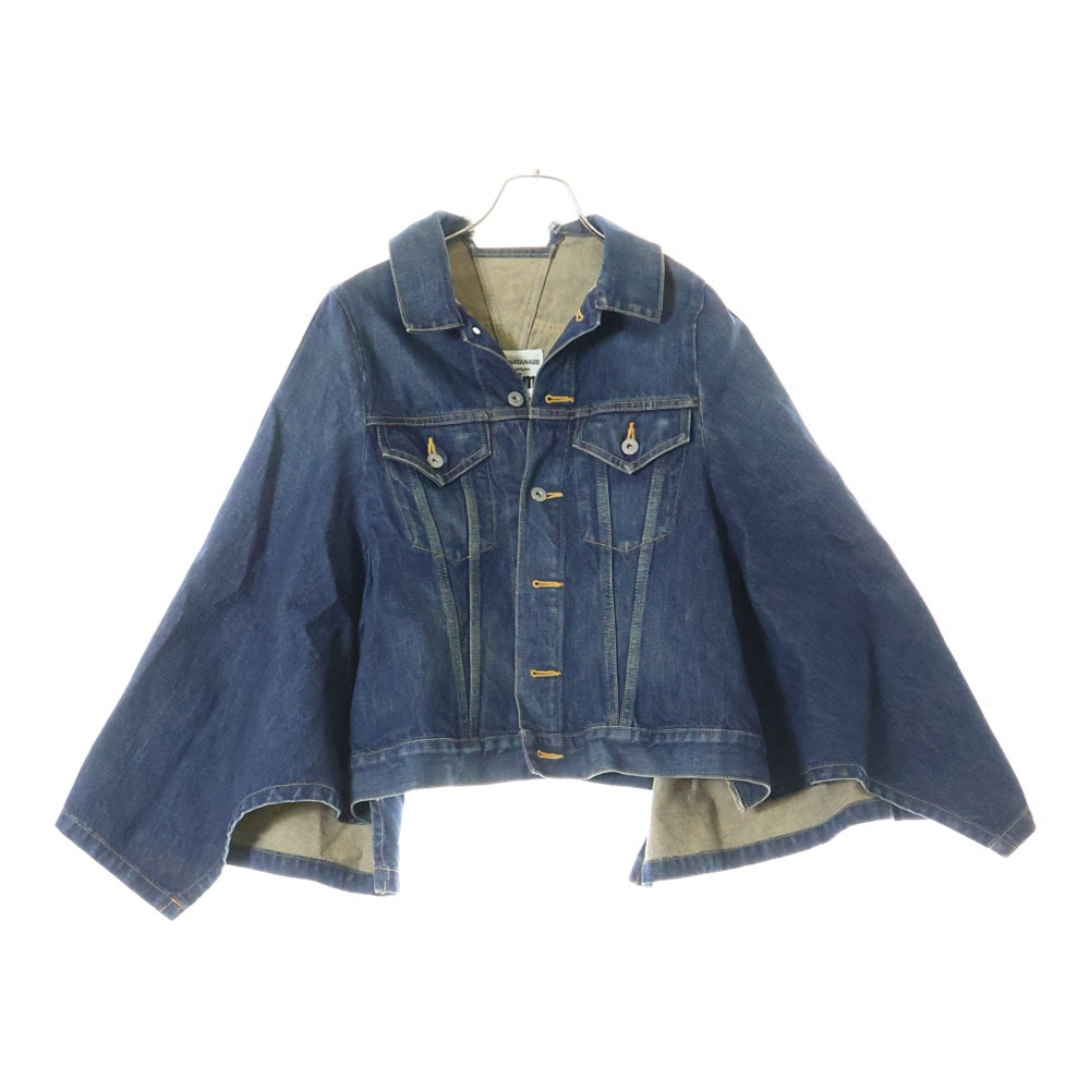 JUNYA WATANABE COMME des GARCONS(ジュンヤワタナベ コムデギャルソン) DENIM JACKET リメイク デニム ジャケット インディゴ レディース XZ-J201