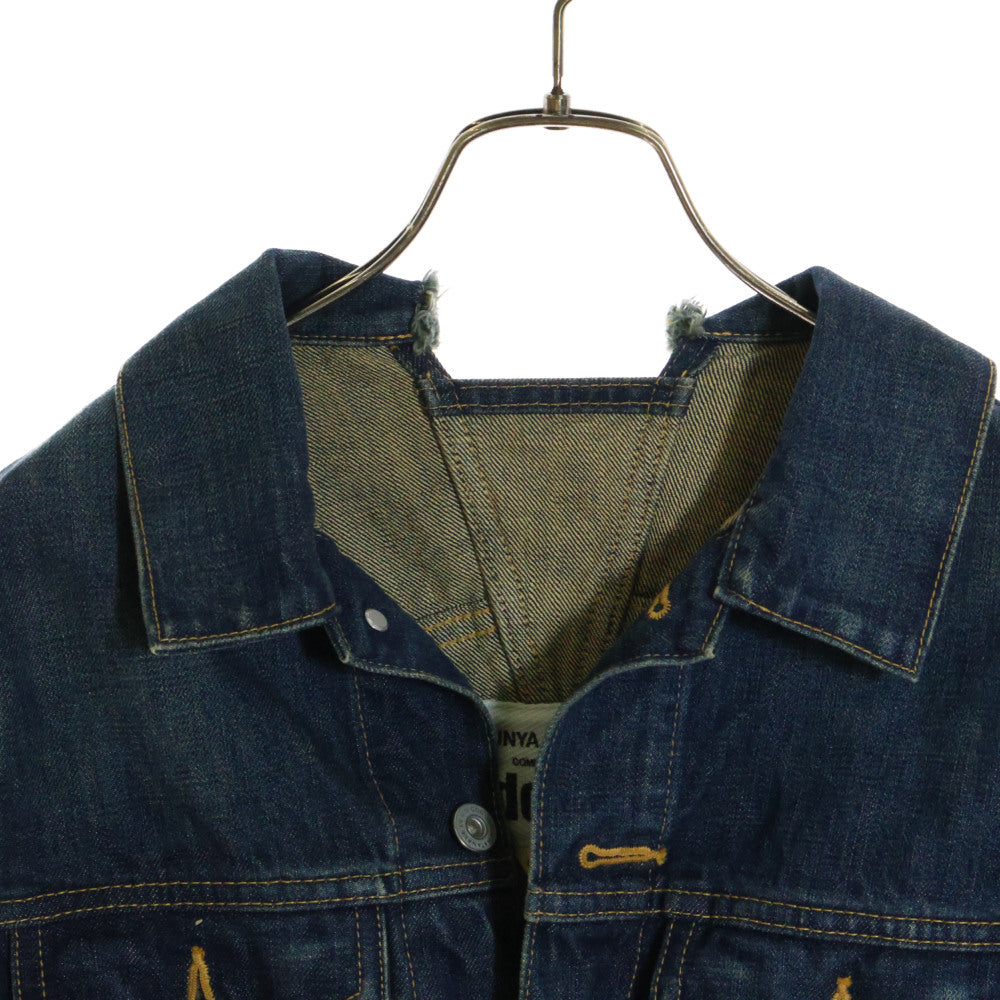 JUNYA WATANABE COMME des GARCONS(ジュンヤワタナベ コムデギャルソン) DENIM JACKET リメイク デニム ジャケット インディゴ レディース XZ-J201