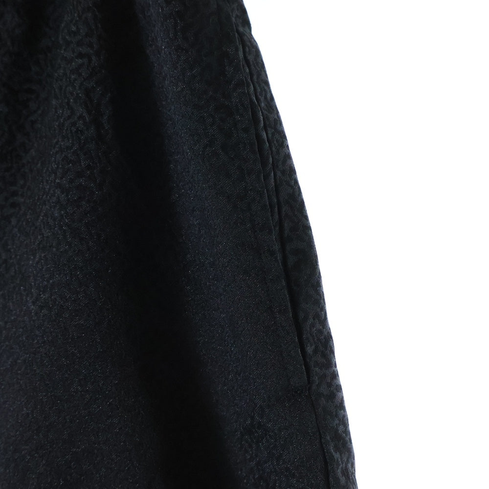 COMME des GARCONS(コムデギャルソン) 23AW 裁ち切り 切替 クロップドワイドパンツ ブラック GD-P010