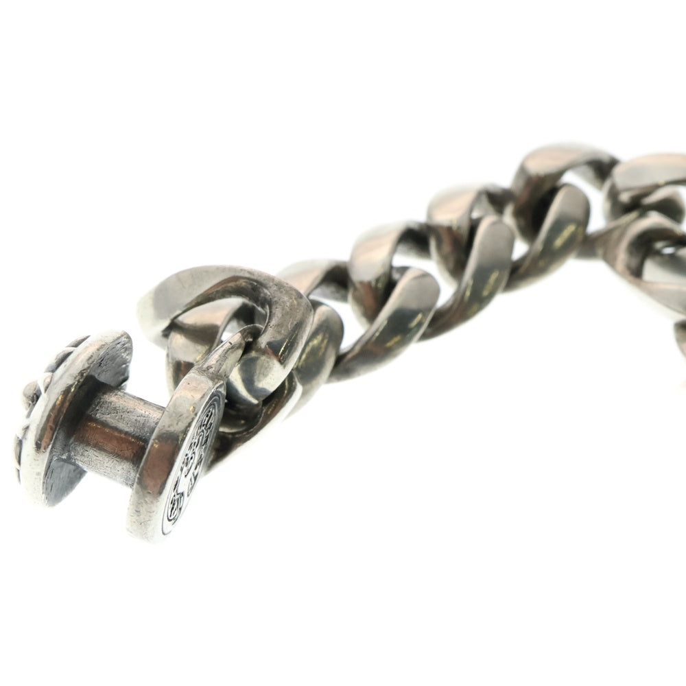 CHROME HEARTS(クロムハーツ) CLASIC CHN LNK 31LINK クロスボールクリップクラシックチェーンリンクネックレス チョーカー