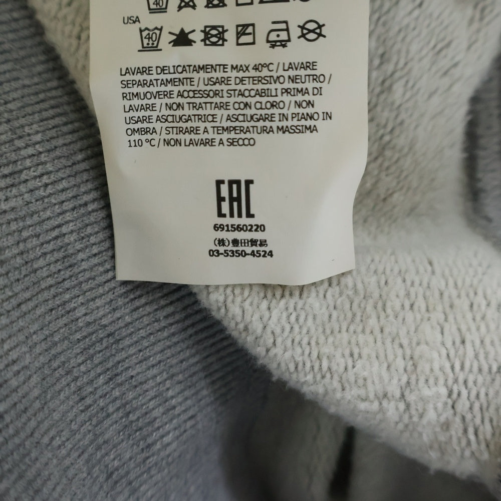 STONE ISLAND(ストーンアイランド) 18AW ワッペンロゴ ジップアップパーカー グレー 691560220