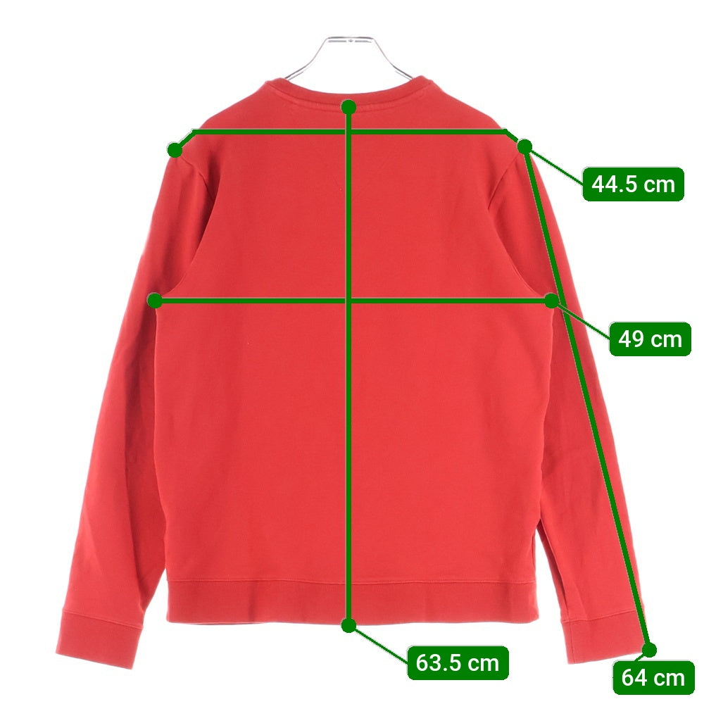 GUESS(ゲス) GUESS 19AW ELWIN LOGO FLEECE SWEAT M93Q23K6ZS0 スウェットトレーナー レッド