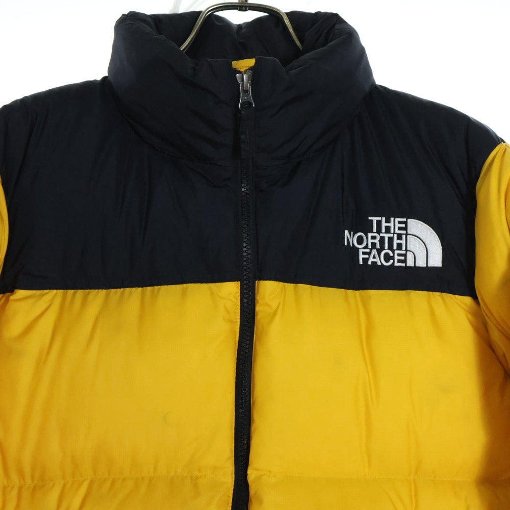 THE NORTH FACE(ザノースフェイス) NUPSE JACKET ヌプシ ダウンジャケット イエロー ND91841