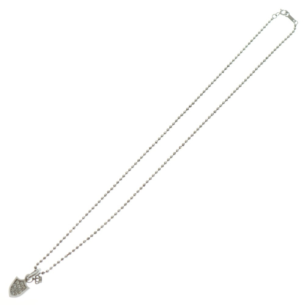 Justin Davis(ジャスティンデイヴィス) SHIELD DOG TAG シールドドッグタグ ネックレストップ シルバー SNJ163