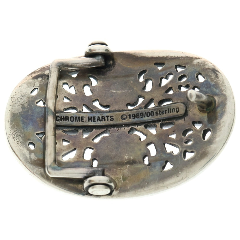 CHROME HEARTS(クロムハーツ) OVAL CROSS STRAP1.5クラシックオーバルクロスバックル シルバー BCA359