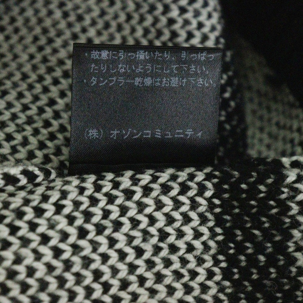 HYSTERIC GLAMOUR(ヒステリックグラマー) MOTOR CITY BABY ジャカード ニット カーディガン ブラック