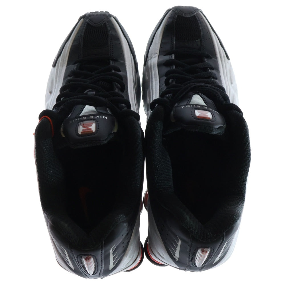 NIKE(ナイキ) SHOX R4 /METALLIC SILVER-BLACK HQ1988-002 ショックス ローカットスニーカー シューズ シルバー/ブラック US8.5/26.5cm