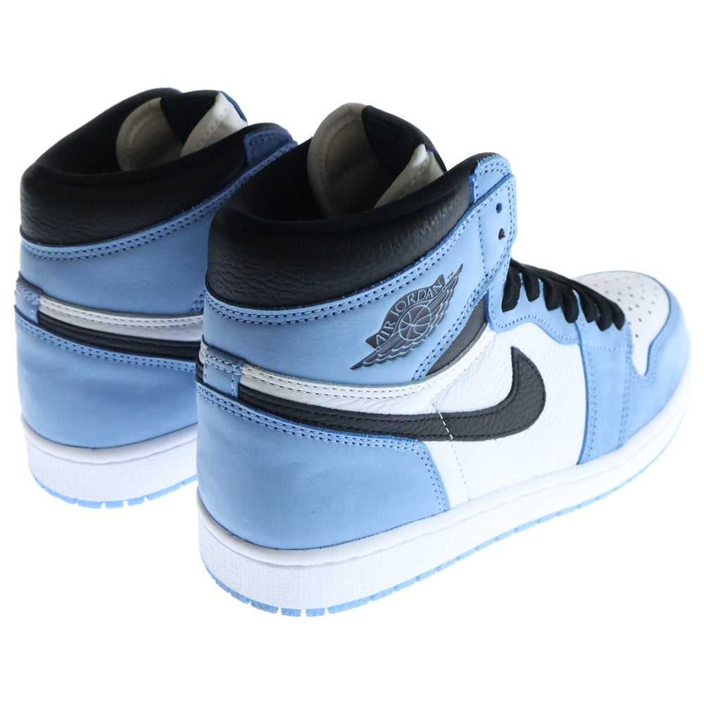NIKE(ナイキ) AIR JORDAN 1 RETRO HIGH OG UNIVERSITY BLUE 555088-134 エアジョーダン1 ユニバーシティブルー ハイカットスニーカー ブルー/ホワイト US8.5/26.5cm