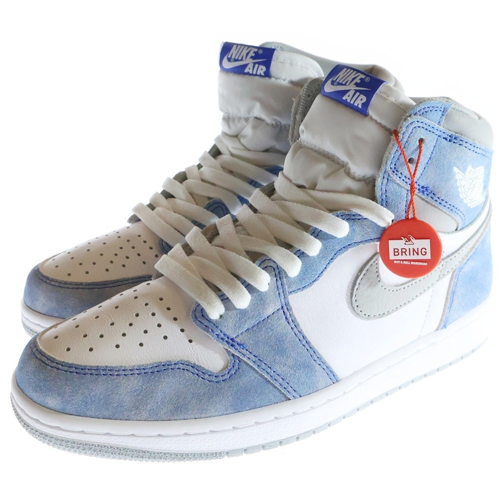 NIKE(ナイキ) AIR JORDAN 1 RETRO HIGH OG HYPER ROYAL 555088-402 エアジョーダン 1 ハイパーロイヤル ハイカットスニーカー ホワイト/ブルー US8.5/26.5cm