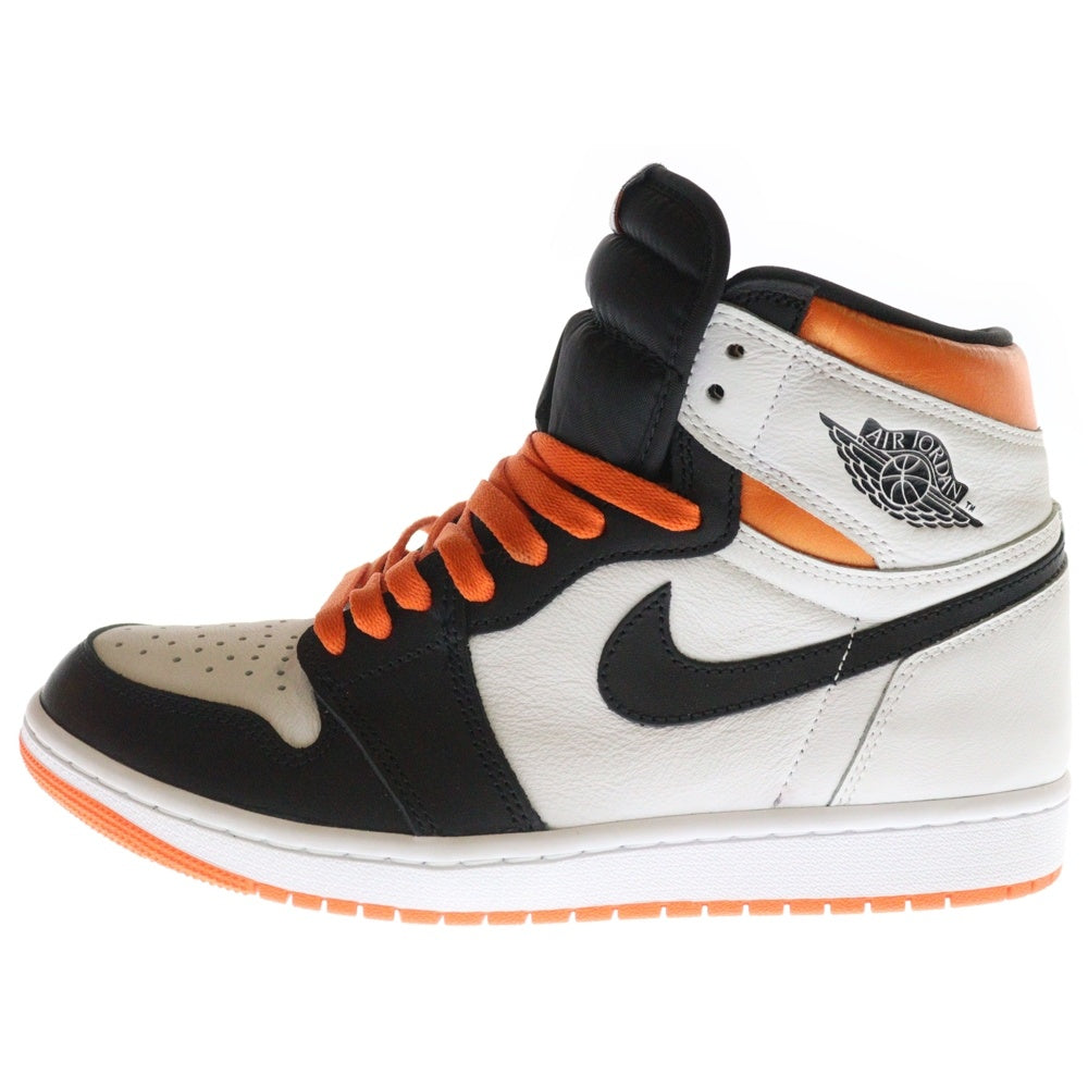 NIKE(ナイキ) AIR JORDAN 1 HIGH OG ELECTRO ORANGE 555088-180 エア ジョーダン 1 ハイ エレクトロオレンジ ハイカットスニーカー ホワイト/オレンジ US8.5/26.5cm