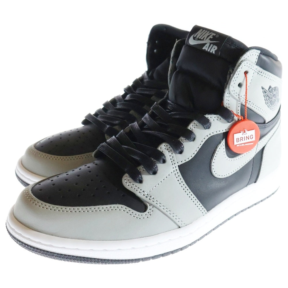 NIKE(ナイキ) AIR JORDAN 1 HIGH OG SHADOW 2.0 555088-035 エアジョーダン1 シャドー2.0 ハイカットスニーカー ブラック/グレー US8/26.0cm