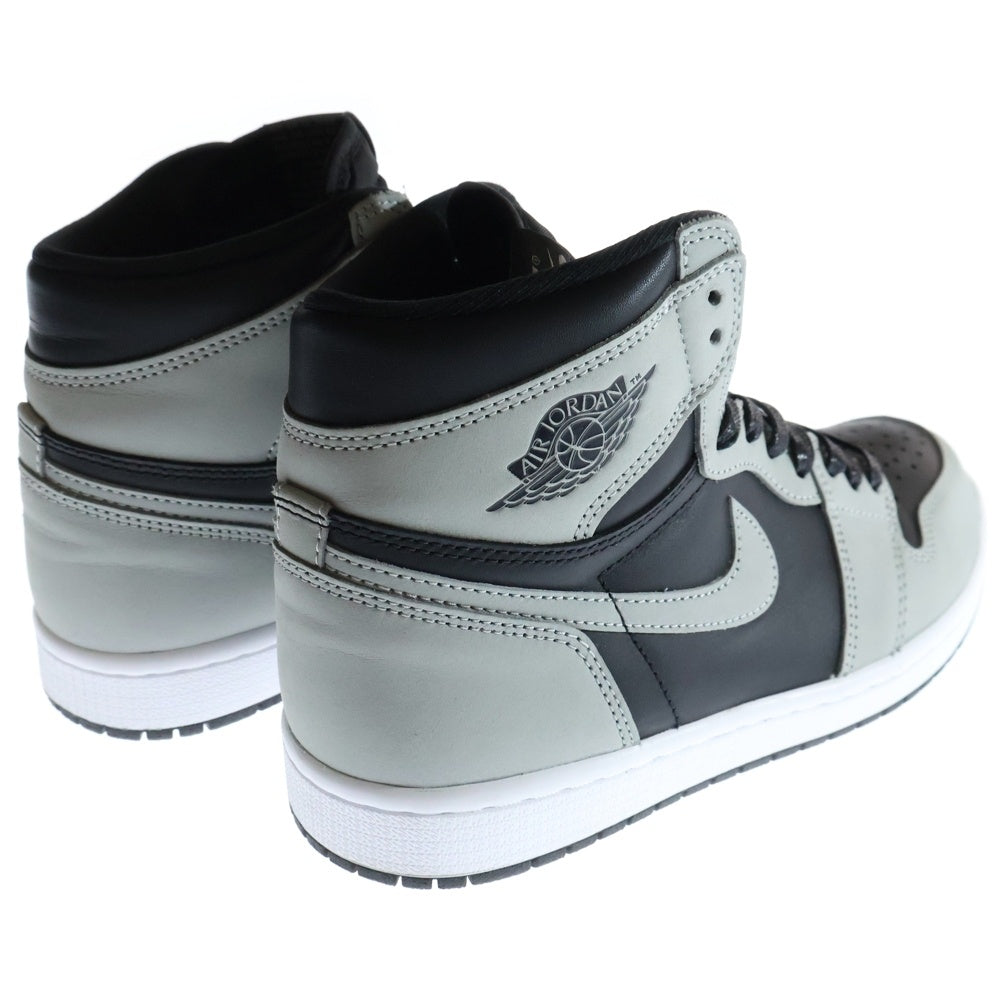 NIKE(ナイキ) AIR JORDAN 1 HIGH OG SHADOW 2.0 555088-035 エアジョーダン1 シャドー2.0 ハイカットスニーカー ブラック/グレー US8/26.0cm