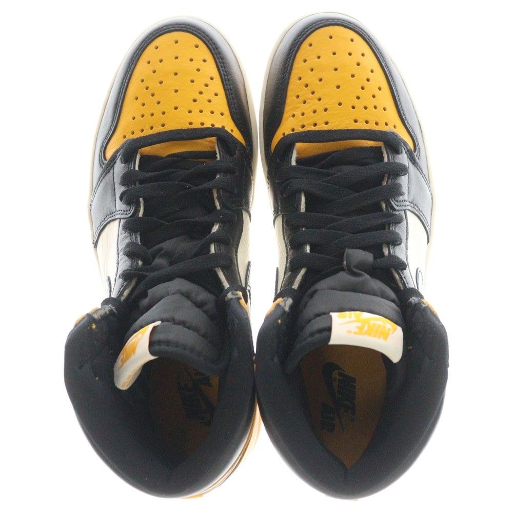 NIKE(ナイキ) AIR JORDAN 1 RETRO HIGH OG Taxi 555088-711 エアジョーダン 1 レトロ タクシー ハイカットスニーカー シューズ イエロー/ブラック US8.5/26.5cm