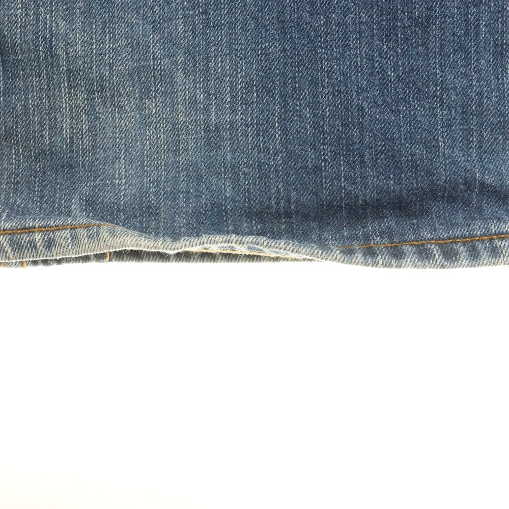 SANTASTIC!(サンタスティック) バック刺繍 ストレートデニムパンツ インディゴ E29014