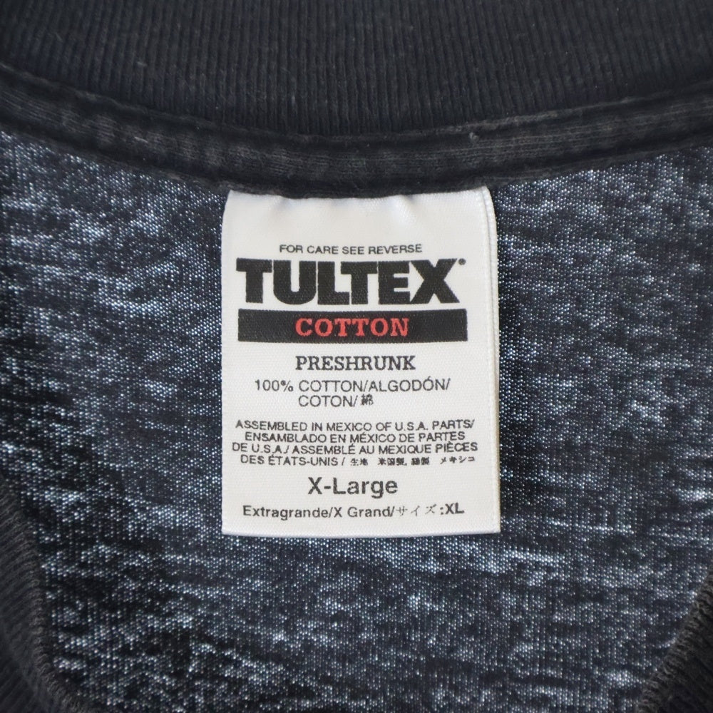 VINTAGE(ヴィンテージ) 00s TULTEXタグ USA製 BLACK HILLS RALLY 両面プリント Tシャツ 半袖カットソー ブラック