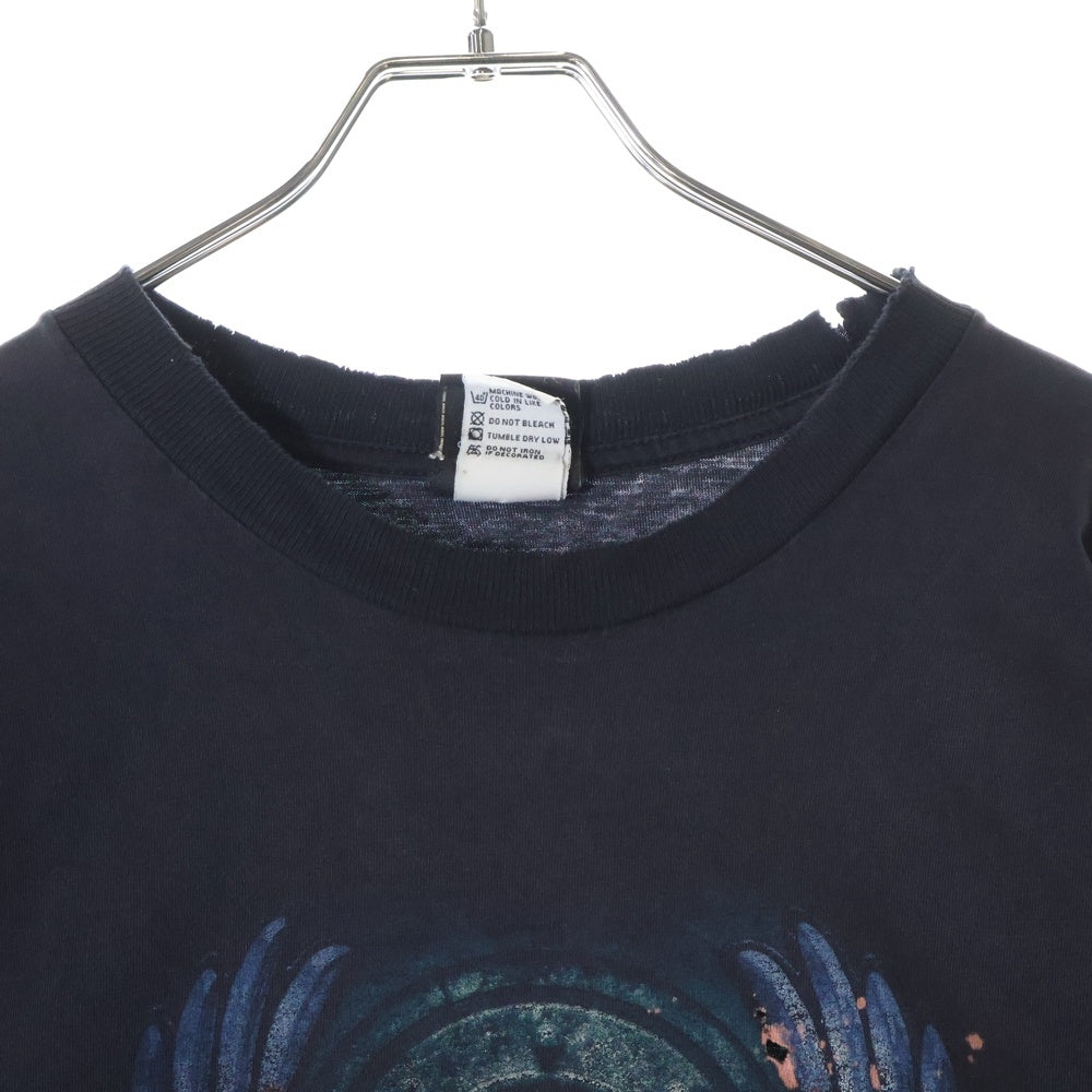 HARLEY DAVIDSON(ハーレーダビッドソン) 00s USA製 MOUNT MCKINLEY 両面プリントTシャツ 半袖カットソー ブラック