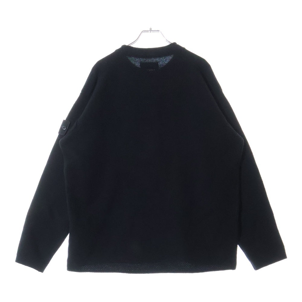 STONE ISLAND(ストーンアイランド) GHOST PIECE WOOL KNIT 7915562FA ゴーストピース ウール クルーネックニット ネイビー