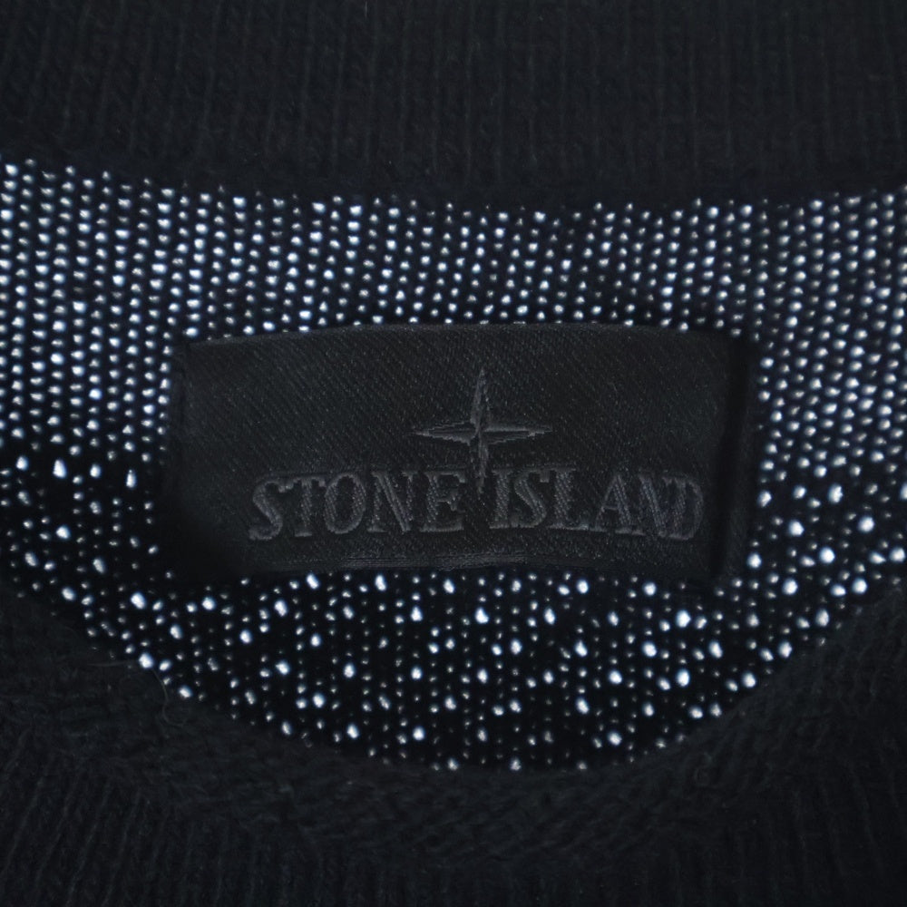 STONE ISLAND(ストーンアイランド) GHOST PIECE WOOL KNIT 7915562FA ゴーストピース ウール クルーネックニット ネイビー
