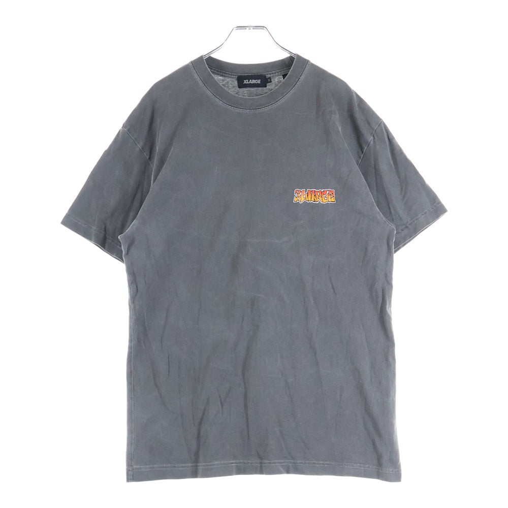 X-LARGE(エクストララージ) Skate Board Tee バックプリント 半袖Tシャツカットソー グレー