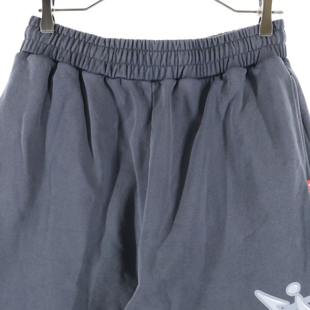 9090(ナインティナインティ) SWEATPANTS サイドプリント スウェットパンツ グレー NN1584