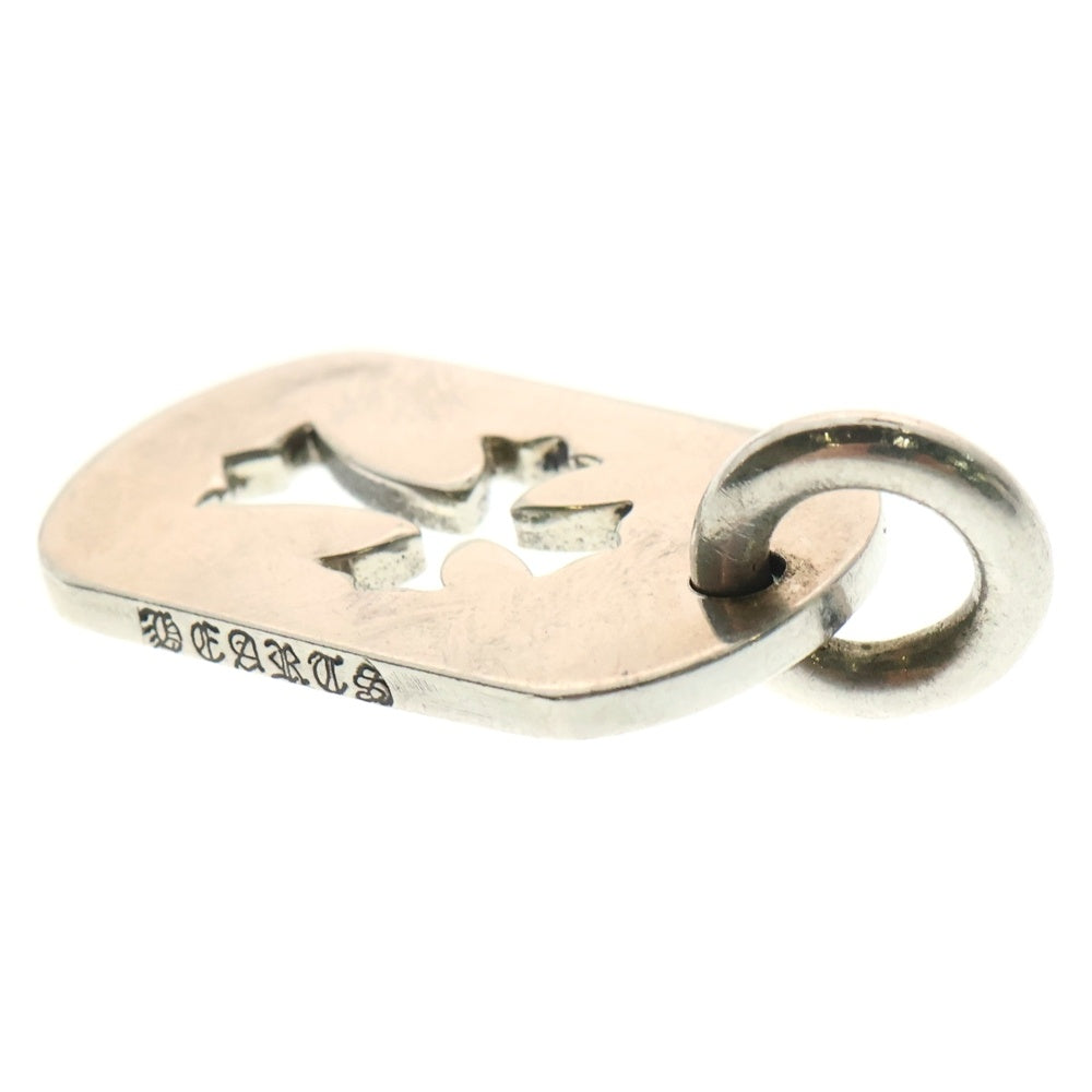 CHROME HEARTS(クロムハーツ) D TAG SML CO CRS カットアウトクロスドッグタグ スモール ペンダントトップ シルバー BCA242