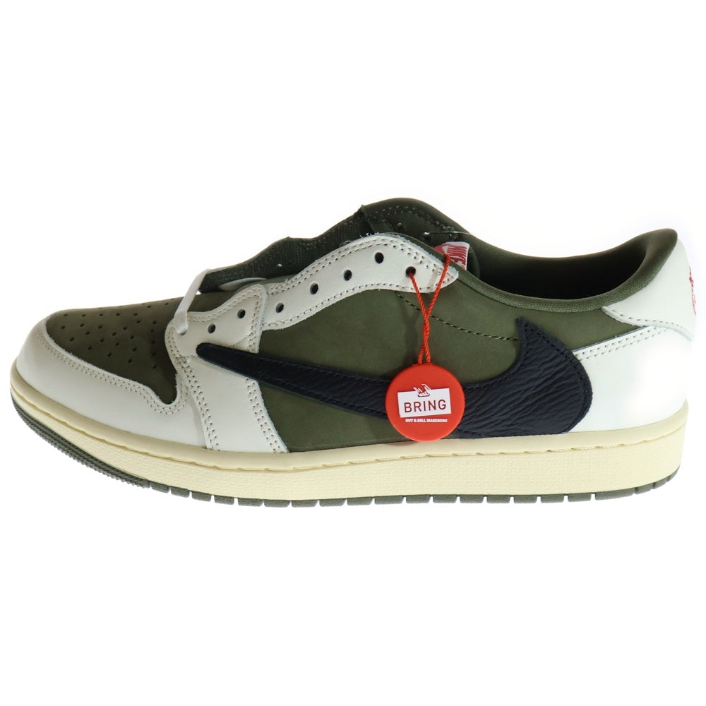 NIKE(ナイキ) ×TRAVIS SCOTT AIR JORDAN 1 LOW OG REVERSE OLIVE