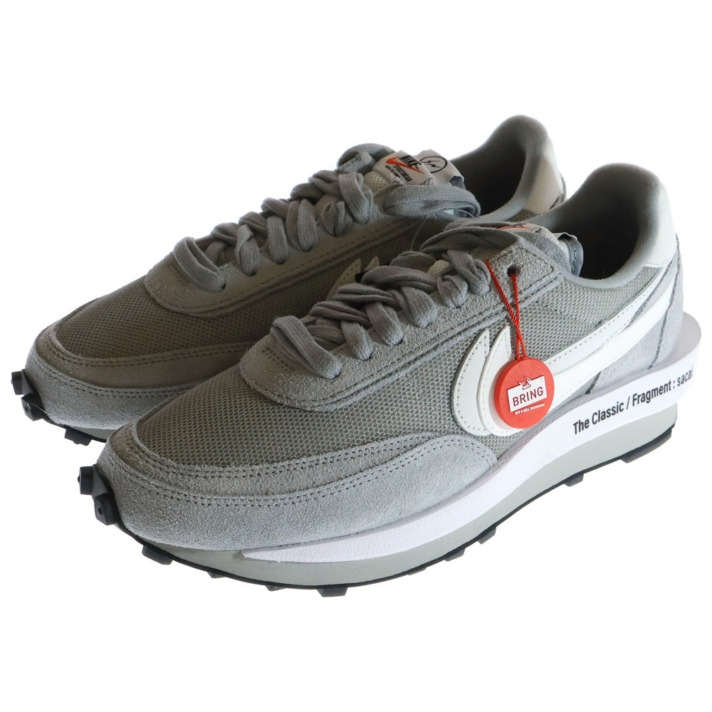 NIKE(ナイキ) sacai×FRAGMENT LD WAFFLE DH2684-001 サカイ フラグメント ワッフル ローカットスニーカー グレー US9.5/27.5cm