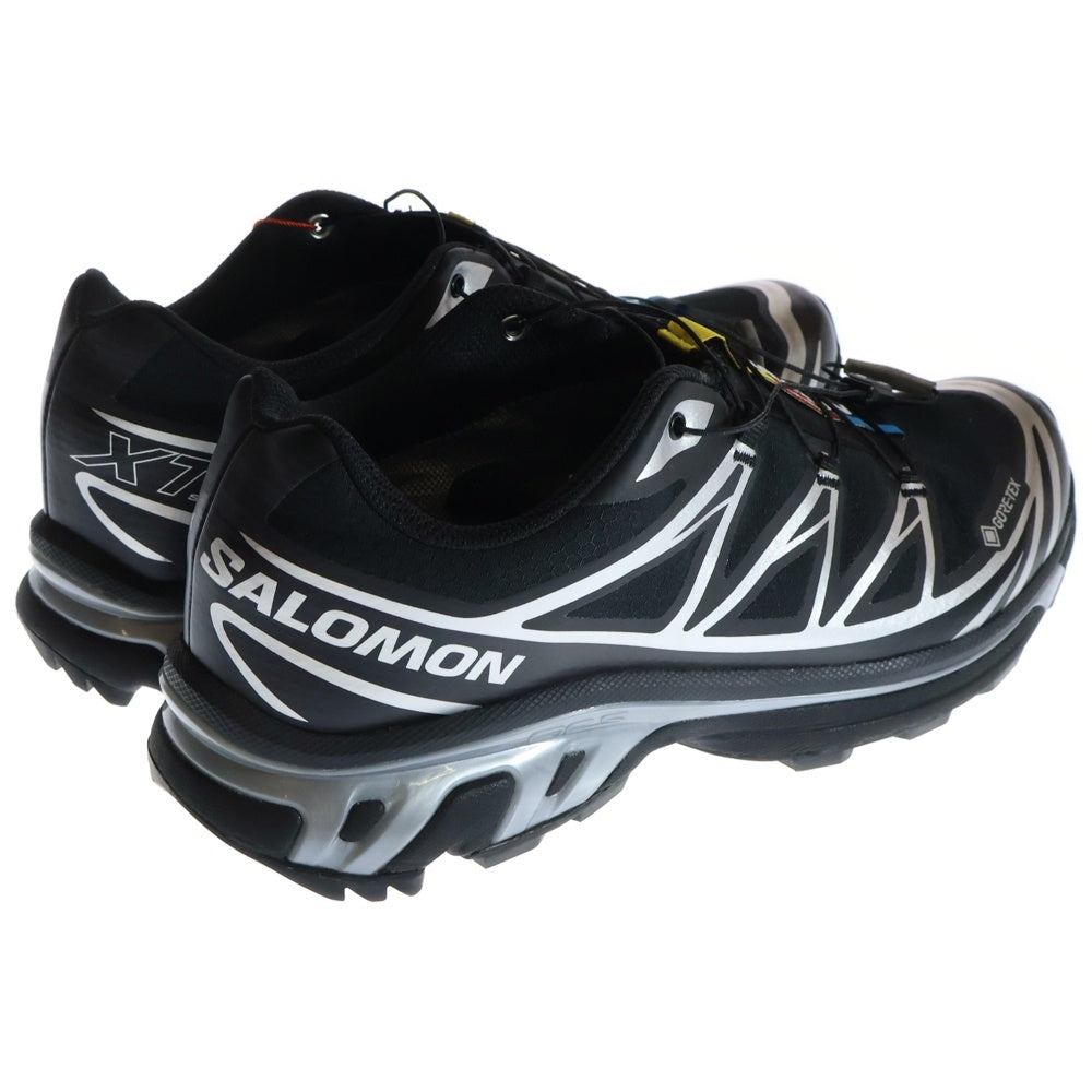 SALOMON(サロモン) XT-6 GTX GORE-TEX 474506 ゴアテックス ローカット スニーカー ブラック/シルバー US11/29cm
