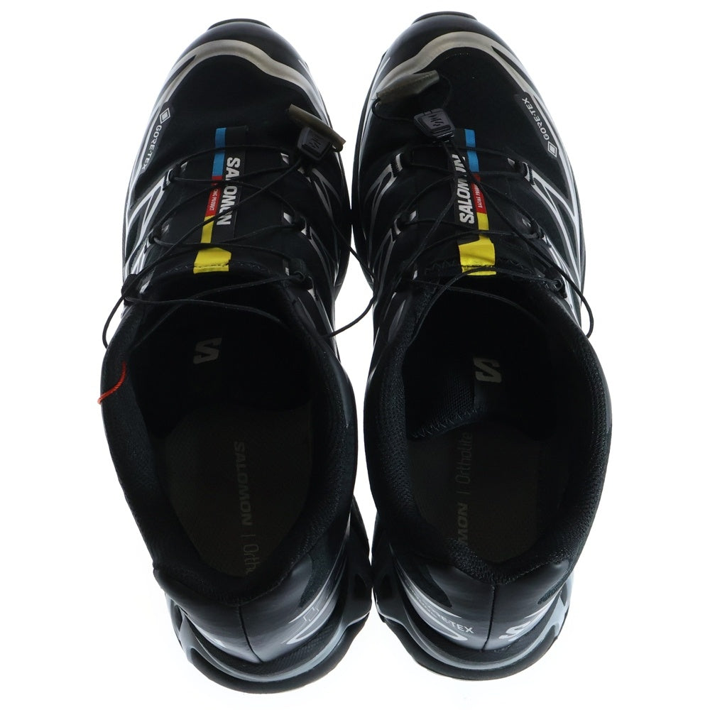 SALOMON(サロモン) XT-6 GTX GORE-TEX 474506 ゴアテックス ローカット スニーカー ブラック/シルバー US11/29cm