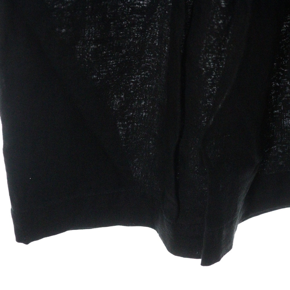 COMME des GARCONS COMME des GARCONS(コムデギャルソンコムデギャルソン) 16SS AD2015 前開き リネンリボンワンピース ブラック レディース RQ-O003