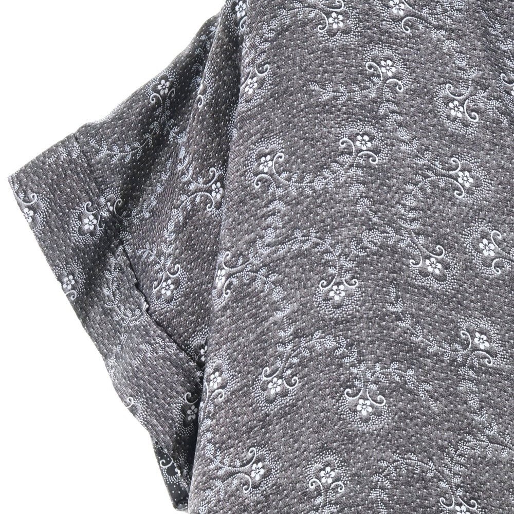 tricot COMME des GARCONS(トリコ コム デ ギャルソン) 16AW キュプラ 花柄 ノースリーブワンピース ブラック レディース TR-O011