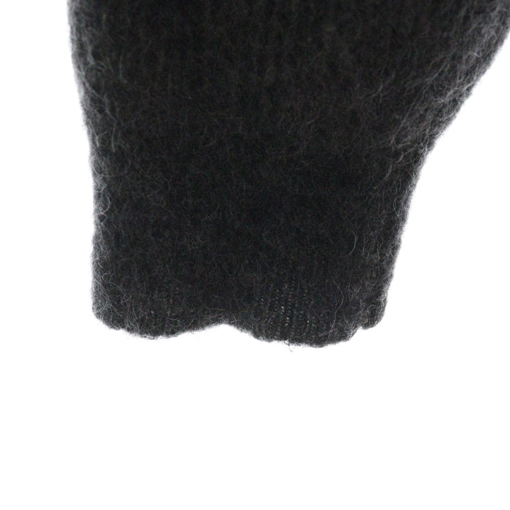 STUSSY(ステューシー) 22AW Brushed Dot Sweater ブラッシュド ドット モヘア ニットセーター グレー/ピンク 117162