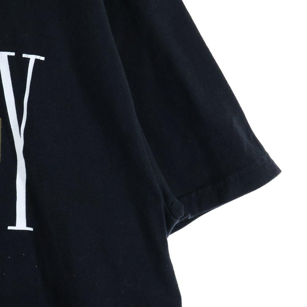 STUSSY(ステューシー) WORLDWIDE SS LINK メキシコ製 フロントプリント半袖Tシャツ カットソー ブラック