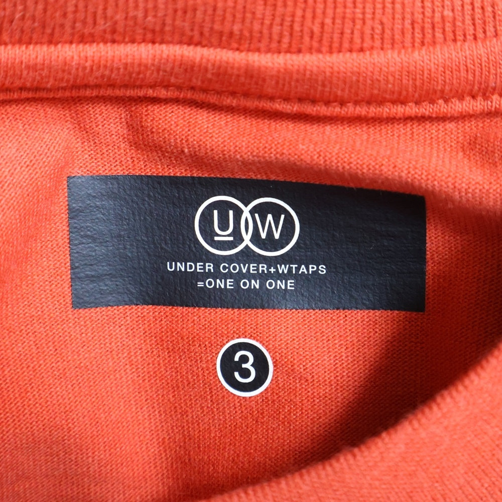 WTAPS(ダブルタップス) 25SS ×UNDERCOVER 七人の侍プリントTシャツ UC2E9802-6 レッド