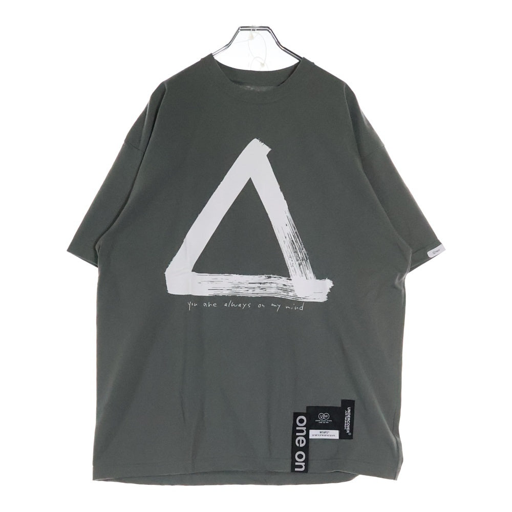 WTAPS(ダブルタップス) 25SS xUNDERCOVER 七人の侍プリントTシャツUC2E9802-5 チャコールグレー