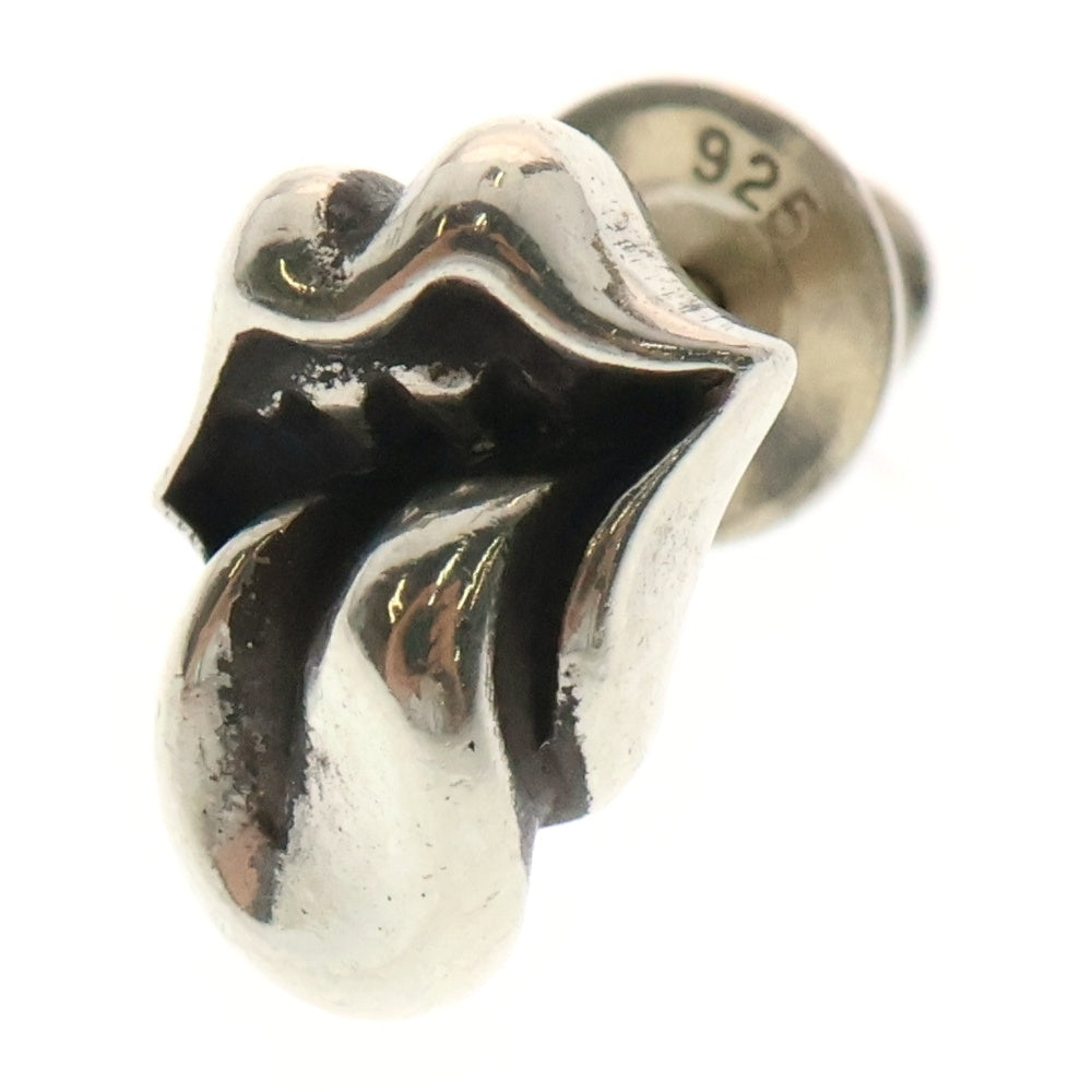 CHROME HEARTS(クロムハーツ) LIPSTONGUE リップタン スタッド シルバー ピアス