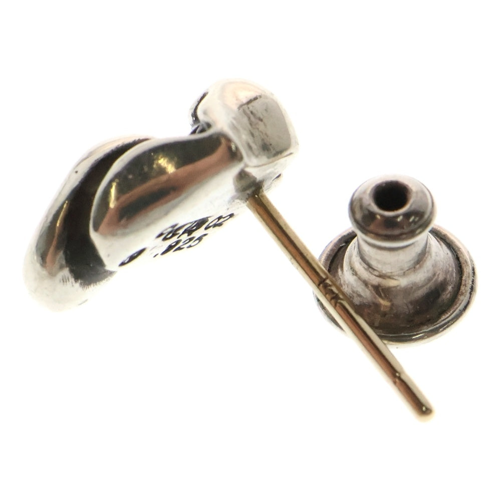 CHROME HEARTS(クロムハーツ) LIPSTONGUE リップタン スタッド シルバー ピアス