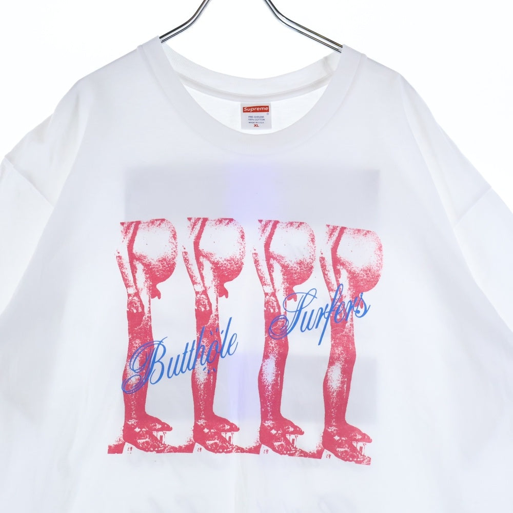 SUPREME(シュプリーム) 21SS Butthole Surfers バットホール サーファーズ 半袖 Tシャツ カットソーホワイト