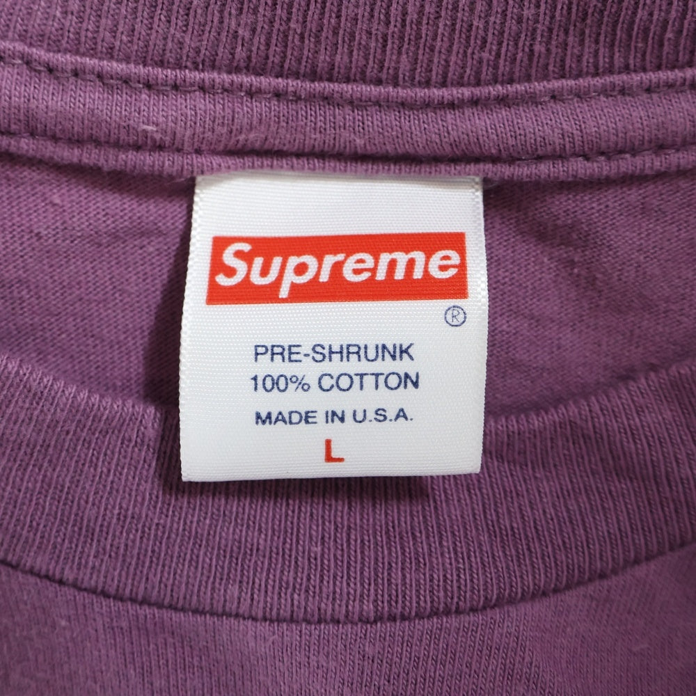 SUPREME(シュプリーム) 21AW The Crow L/S Tee ザクロウ 長袖Tシャツ カットソー パープル