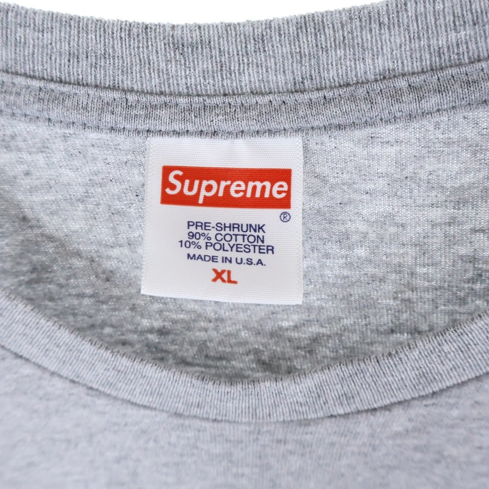 SUPREME(シュプリーム) 21SS Five Boroughs Tee ファイブボロー クラシックロゴ 半袖Tシャツ カットソー グレー