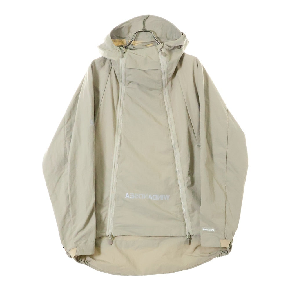 WIND AND SEA(ウィンダンシー) REFLECT BOTH ZIP MOUNTAIN PARKA リフレクト ジップ マウンテンパーカー カーキ WDS-10TH-JK-02