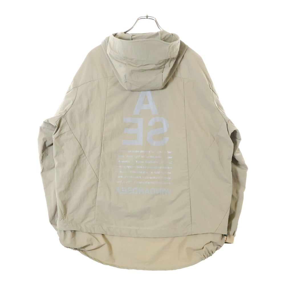 WIND AND SEA(ウィンダンシー) REFLECT BOTH ZIP MOUNTAIN PARKA リフレクト ジップ マウンテンパーカー カーキ WDS-10TH-JK-02
