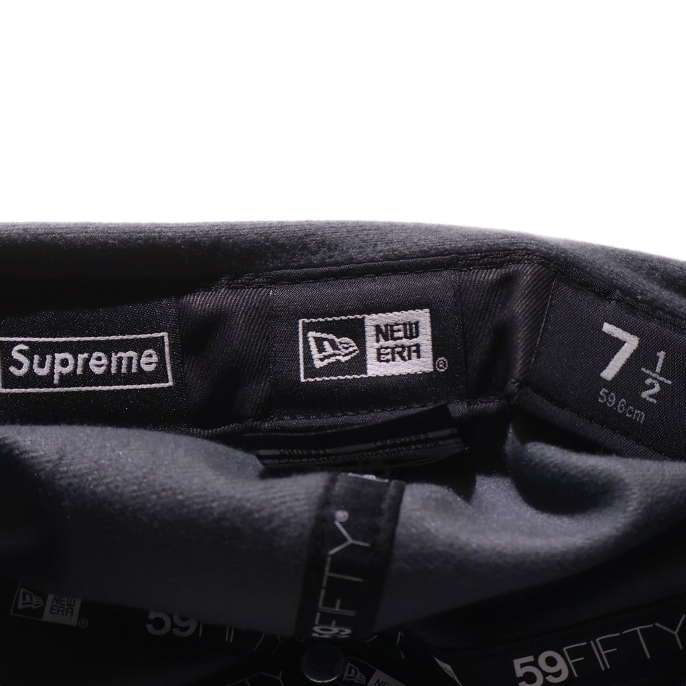 SUPREME(シュプリーム) 20AW × NEWERA WINDSTOPPER Box Logo Cap ニューエラ ウィンドストッパー ボックスロゴ キャップ 帽子 カーキ