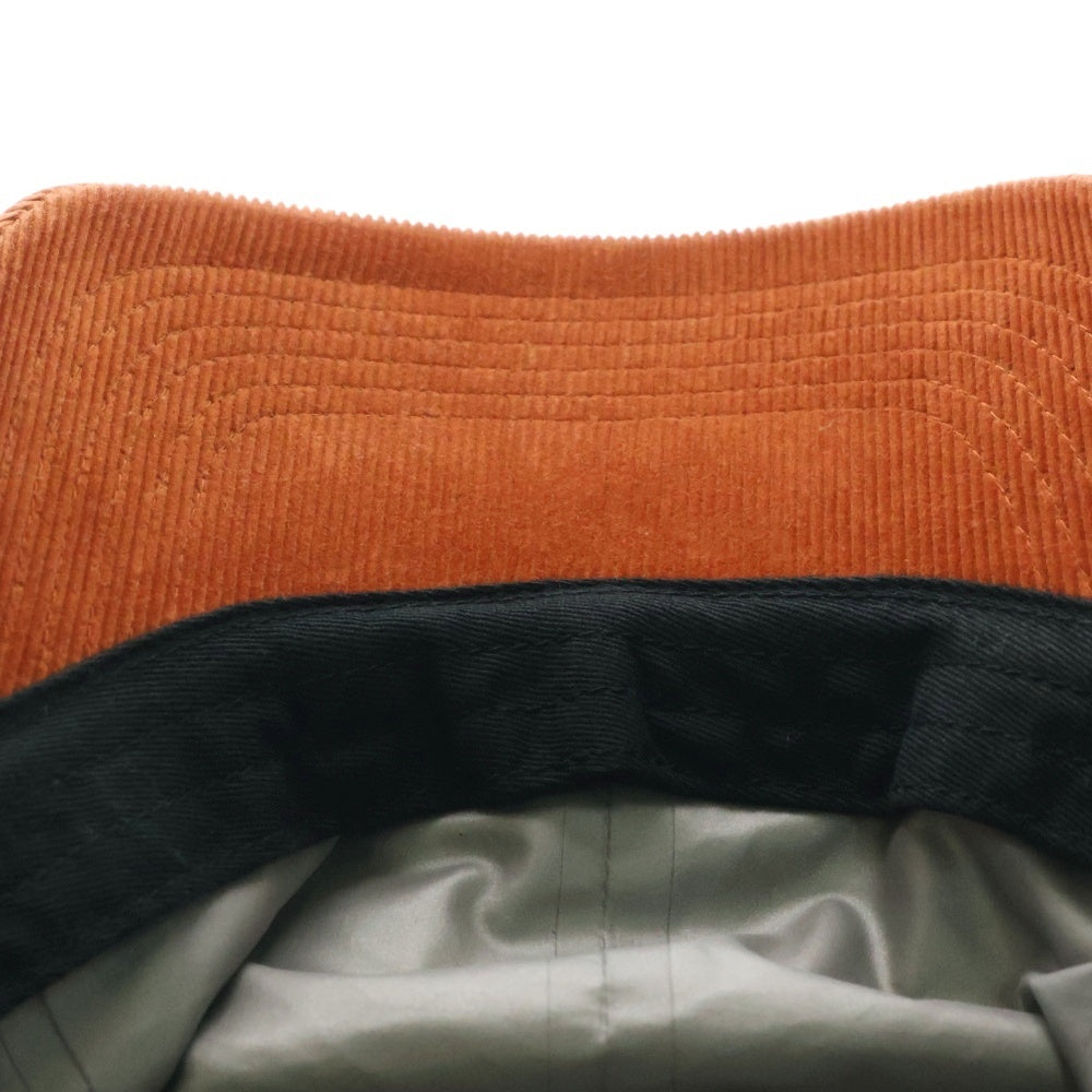 SUPREME(シュプリーム) 21AW GORE-TEX Corduroy Classic Logo 6-Panel ゴアテックス コーデュロイ クラシック ロゴ 6パネル キャップ 帽子 ブラウン