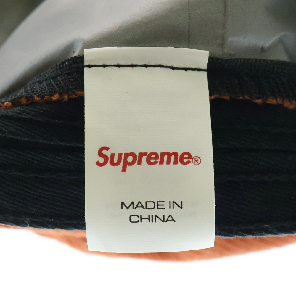 SUPREME(シュプリーム) 21AW GORE-TEX Corduroy Classic Logo 6-Panel ゴアテックス コーデュロイ クラシック ロゴ 6パネル キャップ 帽子 ブラウン