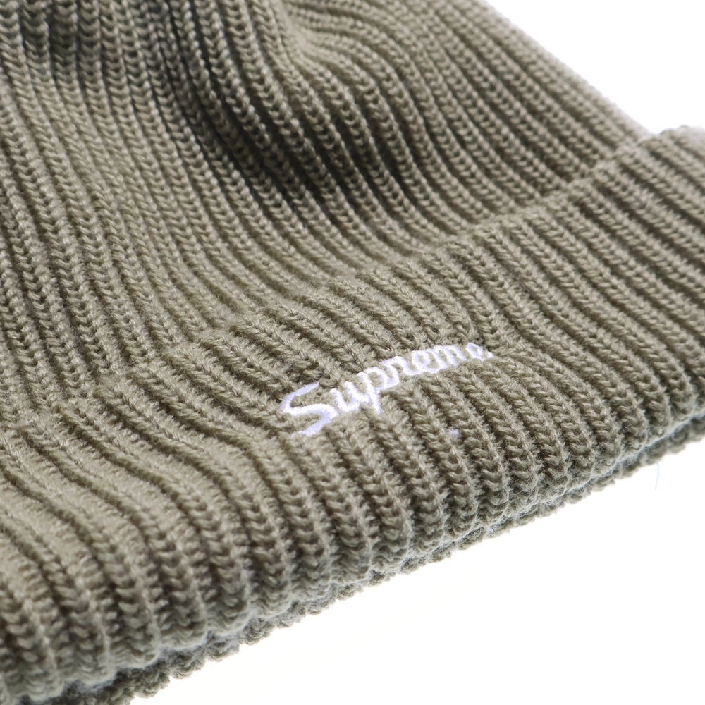 SUPREME(シュプリーム) 22AW Loose Gauge Beanie ルーズゲージ ビーニー 帽子 グリーン