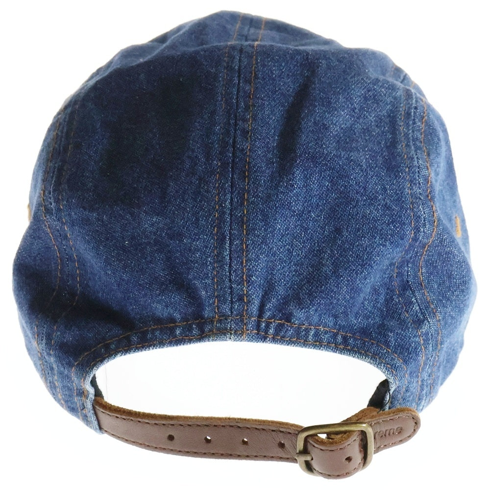 SUPREME(シュプリーム) 22AW Washed Chino Twill Camp Cap ウォッシュド チノ ツウィル キャンプキャップ 帽子 インディゴ