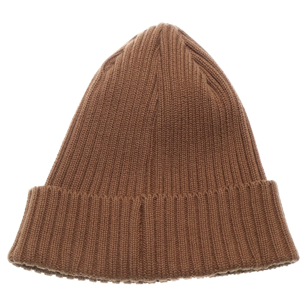 SUPREME(シュプリーム) 17SS Overdyed Ribbed Beanie コットンビーニー 帽子 ブラウン